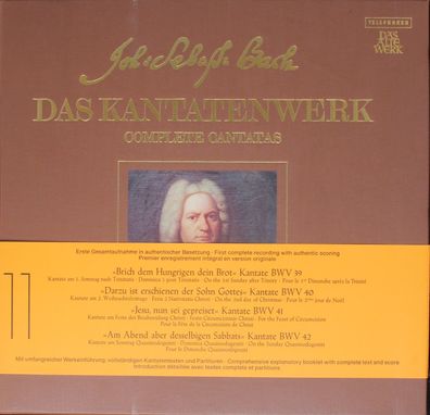 Telefunken 6.35269 EX - Kantatenwerk · Complete Cantatas | BWV 39-42 | 11