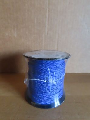 Seilschnur blau (Original Verpackt) 50 m auf einer kleinen Rolle/ Worzone