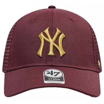 NY Yankess Bordo MLB Caps Kappen New York Baseball Cap NY Kappe N.Y. Trucker Capy
