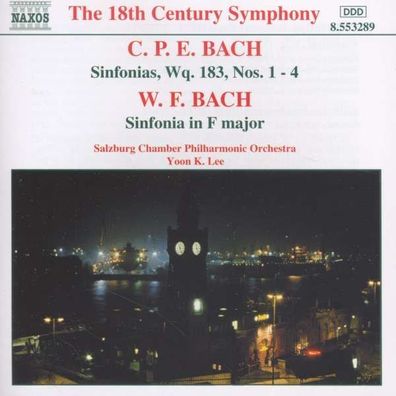 Carl Philipp Emanuel Bach (1714-1788) - Symphonien Wq.183 Nr.1-4 - - (CD / S)