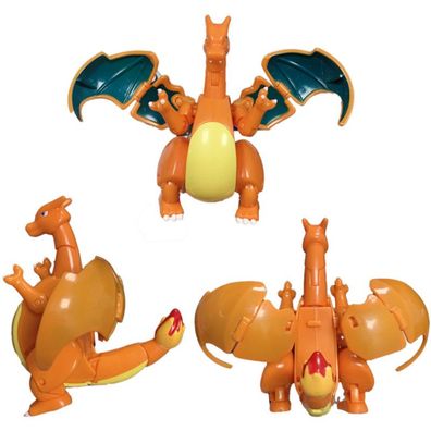 Glurak Spielzeug Figur mit Pokeball - Pokemon Spiel Set