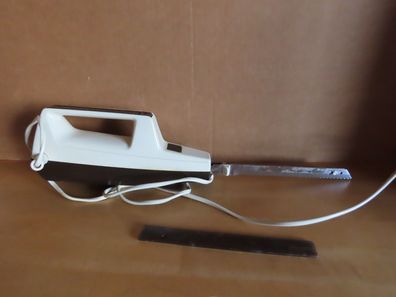 Elektromesser mit Messersatz weiß braun Moulinex Type 24602/ mit Messer