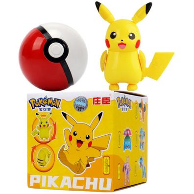 Pikachu Pokéball Poké Balls Sammler Spielzeug Figur in Box Pokeball Pokemon Pokeballs