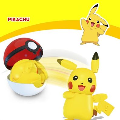 Pikachu Pokeball Poké Balls Sammler Spielzeug Figur in Box Pokéball Pokemon Game