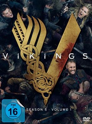 Vikings - Staffel 5.1 (DVD) 3Disc Min: / DD5.1/ WS - MGM - (DVD Video / TV-Serie)