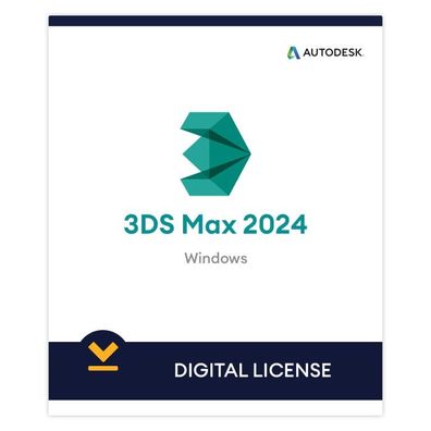Autodesk 3DS Max 2024, Vollversion, Deutsch, Windows