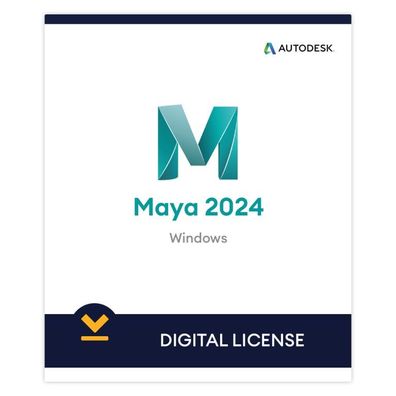 Autodesk Maya 2024, Vollversion, Deutsch, Windows