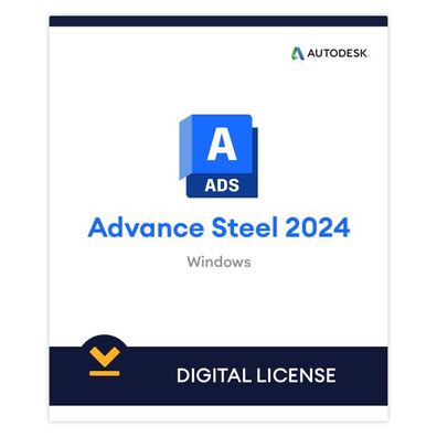 Autodesk Advance Steel 2024, Vollversion, Deutsch, Windows