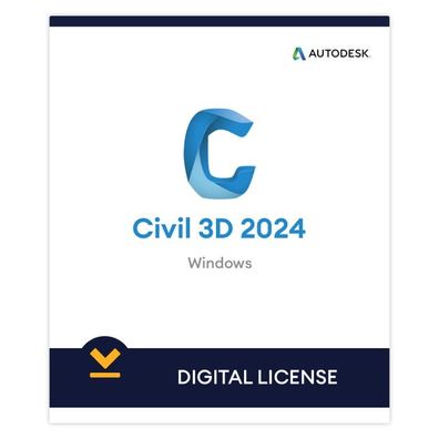 Autodesk Civil 3D 2024, Vollversion, Deutsch, Windows