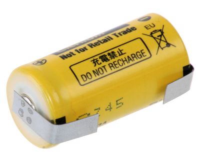 Panasonic Ersatz Batterie für Kundo G 20 Wärmemengenzähler Wasser WMZ BR 2/3 A ...