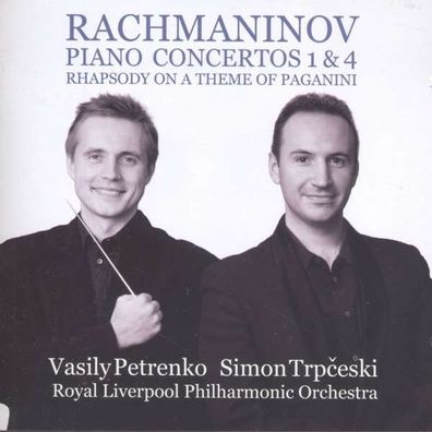 Klavierkonzerte Nr.1 & 4: Sergej Rachmaninoff (1873-1943) - Avie 1021912AV1 - (CD ...