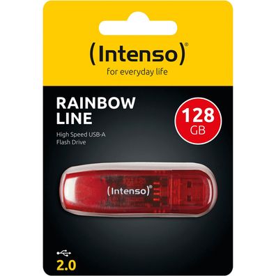 Intenso USB 128GB Rainbow LINE rd 2.0 - Intenso 3502491 - (PC Zubehoer / Speicher)