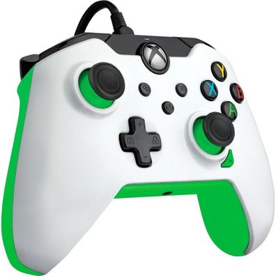 Wired Controller - Neon White (weiß/ grün, für Xbox Series X|S, Xbox One, PC) - ...