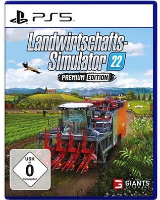 Landwirtschafts-Simulator 22 PS-5 Premium - Astragon - (SONY® PS5 / Simulation)