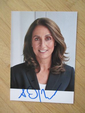 MdB SPD Vizepräsidentin Aydan Özoguz - handsigniertes Autogramm!!
