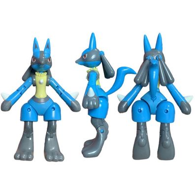 Lucario Spielzeug Figur mit Pokeball - Pokemon Spiel Set