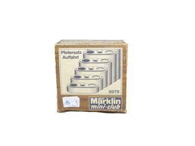 Märklin mini-club 8978 - Pfeiler-Satz Auffahrt - 1:220 - Originalverpackung 3