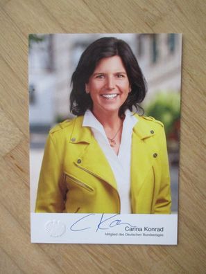 MdB FDP Politikerin Carina Konrad - handsigniertes Autogramm!!!