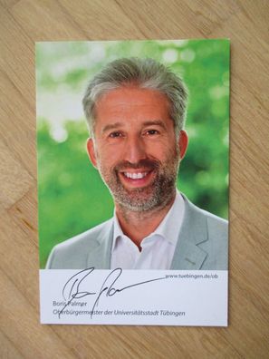 Tübingen Die Grünen Oberbürgermeister Boris Palmer - handsigniertes Autogramm!!