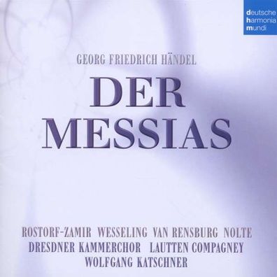 Georg Friedrich Händel (1685-1759): Der Messias (in dt. Sprache) - Dhm 88725443522 -
