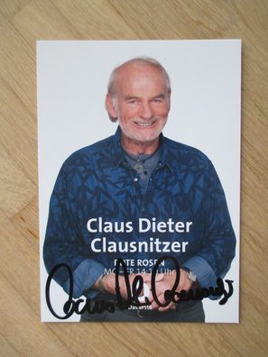 Rote Rosen Schauspieler Claus Dieter Clausnitzer - handsigniertes Autogramm!!!