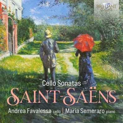 Camille Saint-Saens (1835-1921) - Sonaten für Cello & Klavier Nr.1 & 2 - - (CD / S)