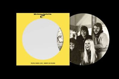 Abba: People Need Love/ Merry-Go-Round (Ltd. V7 Picture) - - (Vinyl / Single 7")