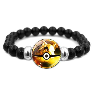 Pokemon Tragosso Perlenarmbänder Armband Anime Pokémon Armbänder Poke Ball Schmuck