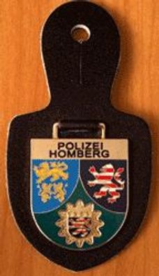 Polizei Verbandsabzeichen/ Dienststellenabzeichen/ HE Polizei Homberg