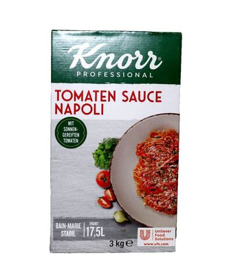 Knorr Professional Tomaten Sauce Napoli 3 KG MHD 02/25 0588