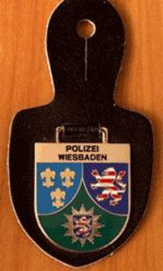 Polizei Verbandsabzeichen/ Dienststellenabzeichen/ HE Polizei Wiesbaden