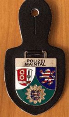 Polizei Verbandsabzeichen/ Dienststellenabzeichen/ HE Polizei Maintal