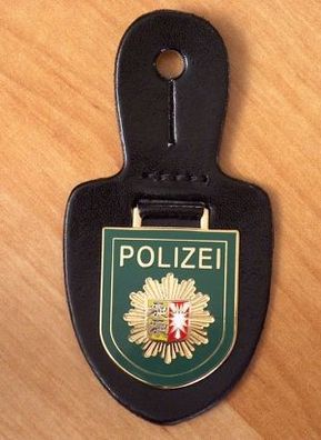 Polizei Verbandsabzeichen/ Dienststellenabzeichen/ SH Pol-Stern Grüngold