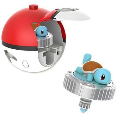 Schiggy Pokéball Poké Balls Pokémon-Kampfspitze Figur Pokemon Spielzeug mit Drehung