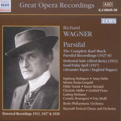 Richard Wagner (1813-1883): Parsifal - Naxos 0636943104927 - (CD / Titel: H-Z)