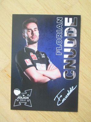 Tischtennis Bundesliga TTC Jülich Saison 23/24 Florian Cnudde - handsign. Autogramm!!