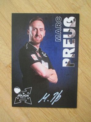 Tischtennis Bundesliga TTC Jülich Saison 23/24 Marc Preuß - handsign. Autogramm!