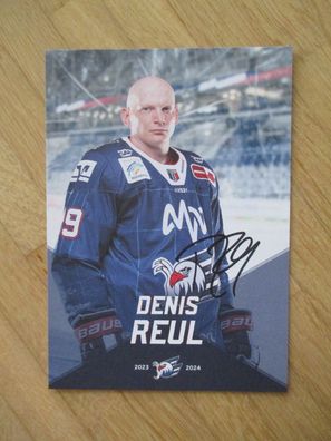 Eishockey Bundesliga Adler Mannheim Saison 23/24 Denis Reul - hands. Autogramm!!!
