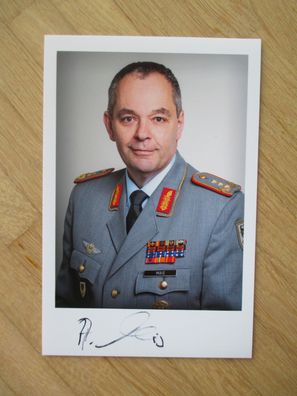 Bundeswehr Generalleutnant Alfons Mais - handsigniertes Autogramm!!!