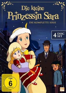 Kleine Prinzessin Sara - Gesamted. (DVD) Komplette Serie, 4Disc, Min: 1002DDVB N