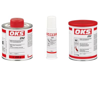 OKS 252 Weiße Hochtemperaturpaste Paste NSF Lebensmitteltechnik 200g 250g 1kg OKS252