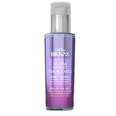 L`BIOTICA Biovax Ultra Violet for Blonds Nachtserum Intensive