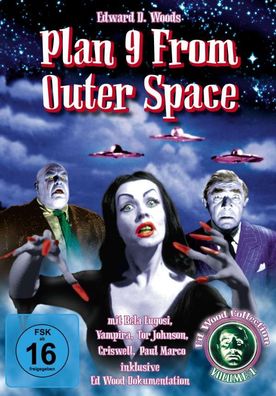 Ed Wood: Plan 9 From Outer Space (OmU) - ALIVE AG 6401236 - (DVD Video / Horror / Gr