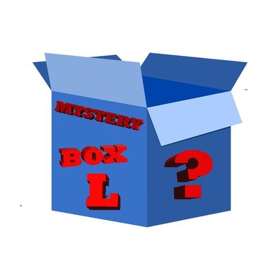 Mystery” PAKET BOX L Mindestens 15 Teile mit A Ware NEU und mindestens 120, - Verkauf