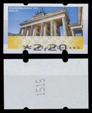 BRD BUND Automatenmarken 2008 Nr ATM 6-x-220R ungebraucht X731876