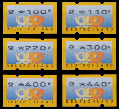 BRD BUND Automatenmarken 1999 Nr ATM 3-2-VS1 postfrisch X73189E