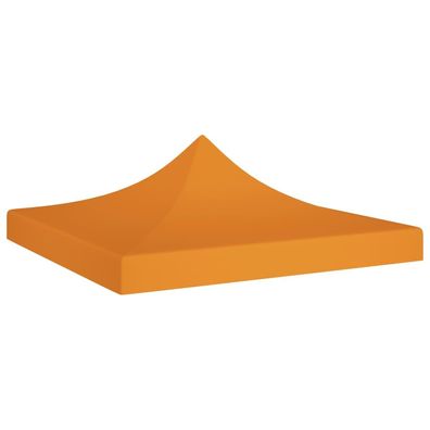 vidaXL Partyzelt-Dach 3x3 m Orange 270 g/ m²