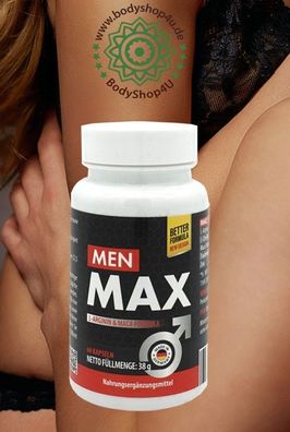 MenMAX 60 Kapseln männliche Vitalität Men MAX Schnellversand