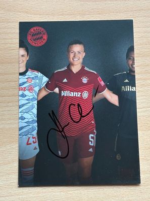 Hanna Glas - FC Bayern München - Autogrammkarte original signiert - #S2481