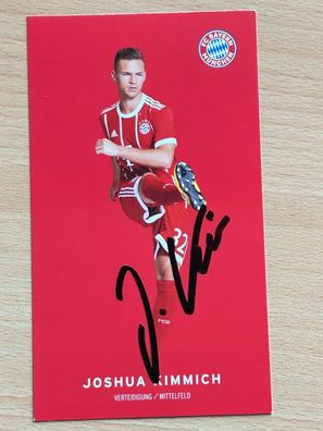Joshua Kimmich - FC Bayern München - Autogrammkarte original signiert - #S2470